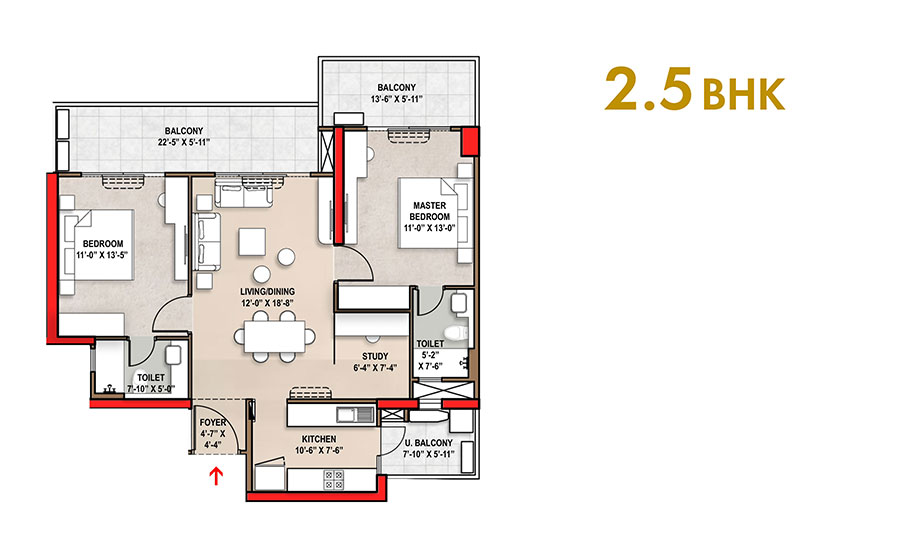 Whiteland floor plans